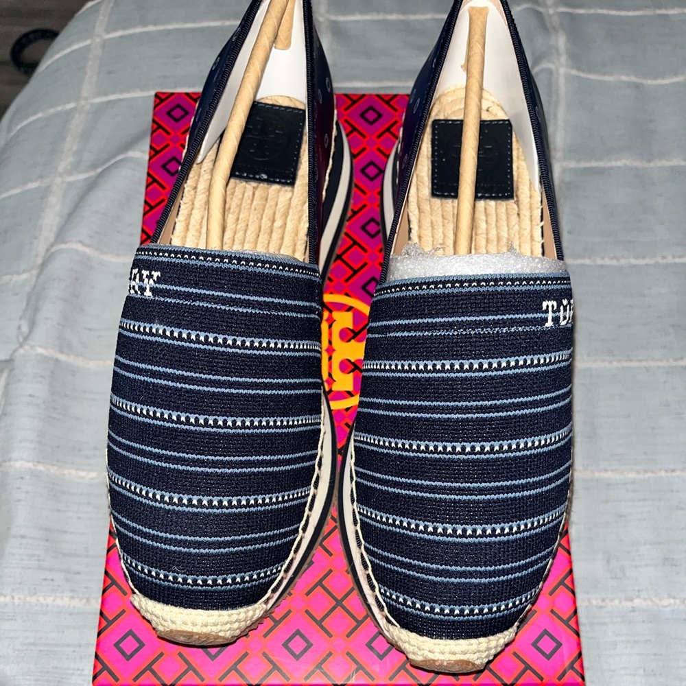 Tory Burch Espadrille runner- Linen